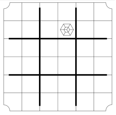 Tic tac toe board